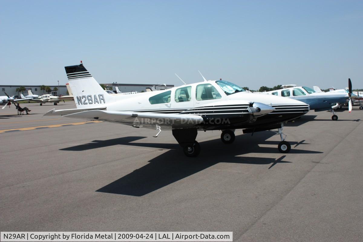 N29AR, 1964 Beech 95-B55 (T42A) Baron C/N TC-623, Beech 55 Baron