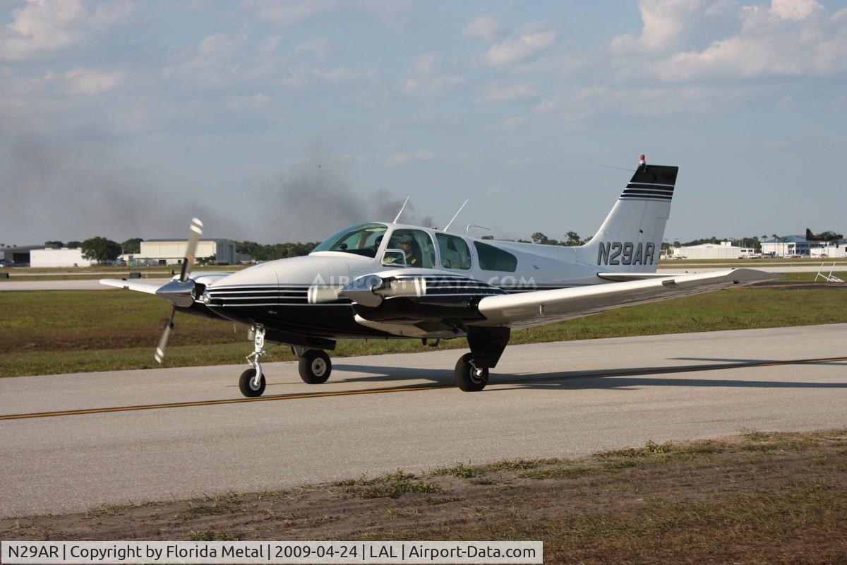 N29AR, 1964 Beech 95-B55 (T42A) Baron C/N TC-623, Beech 55 Baron