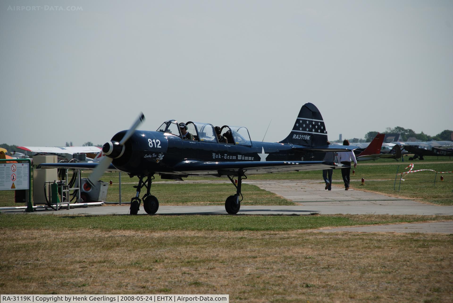 RA-3119K, Bacau Yak-52 C/N 822812, Texel Taildragger & Oldtimer Fly in