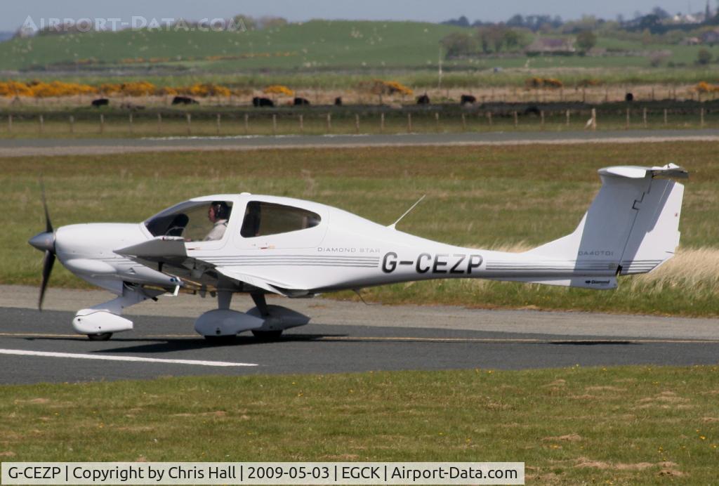 G-CEZP, 2008 Diamond DA-40D Diamond Star C/N D4.342, P F A fly-in at Caernarfon