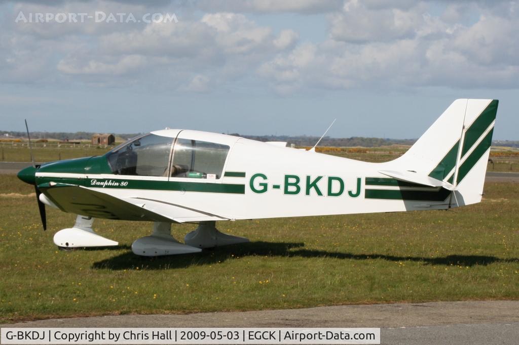 G-BKDJ, 1982 Robin DR-400-120 Dauphin 80 C/N 1584, P F A fly-in at Caernarfon