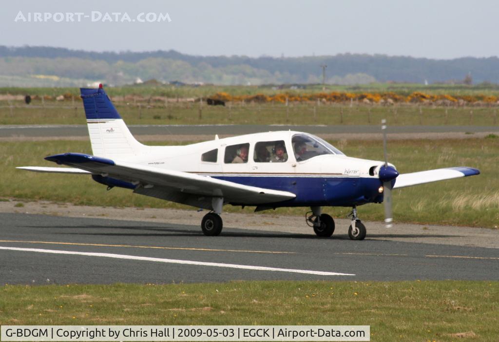 G-BDGM, 1974 Piper PA-28-151 Cherokee Warrior C/N 28-7415165, P F A fly-in at Caernarfon