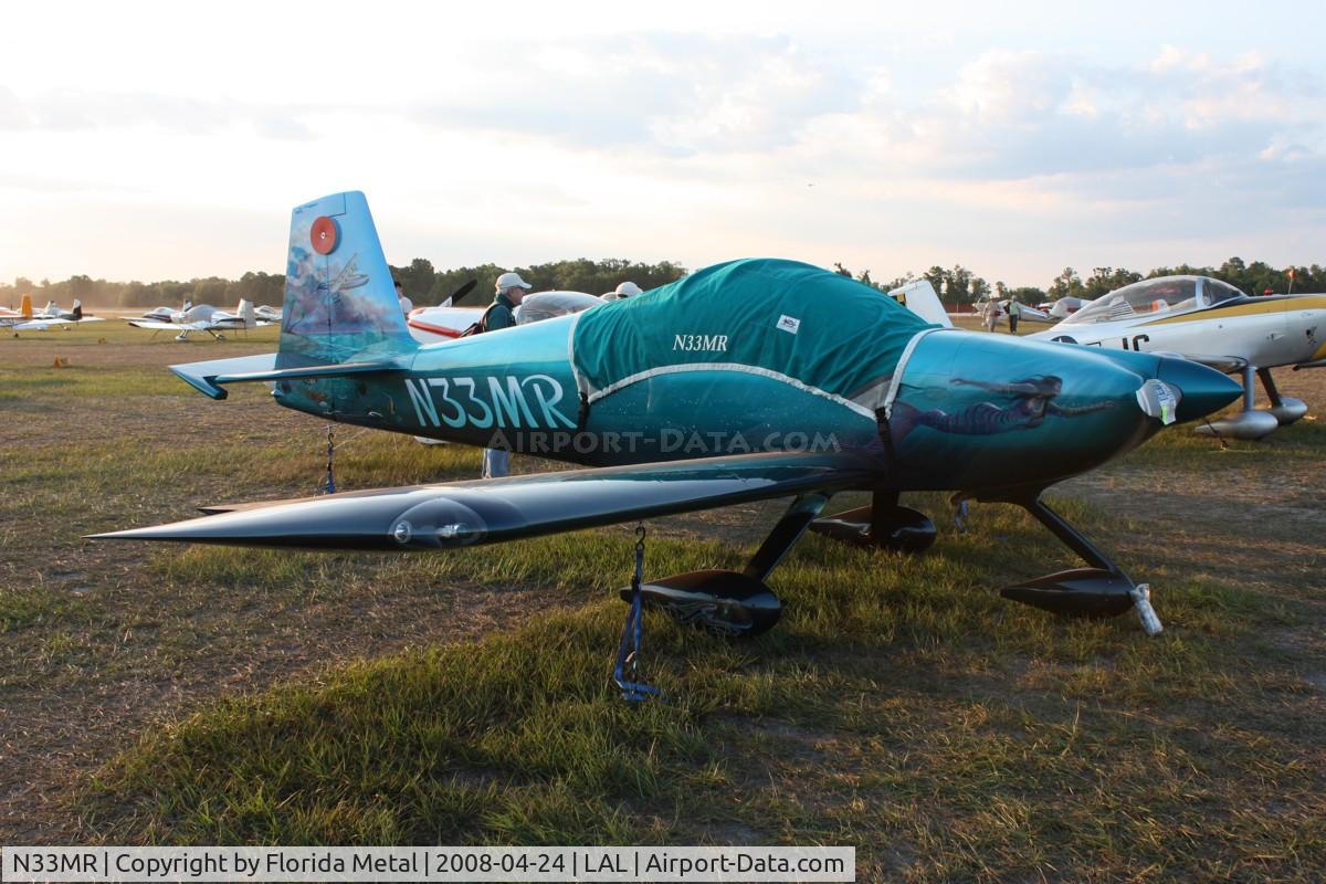 N33MR, 2007 Vans RV-7A C/N 72735, RV-7A - BEST PAINTJOB EVER.  I met the owner and also the painter of this plane.  The painter has painted aircraft of all types and is well known throughout the world.  The owner was a former Pan Am pilot that flew 727s in Europe in the 1980s.  