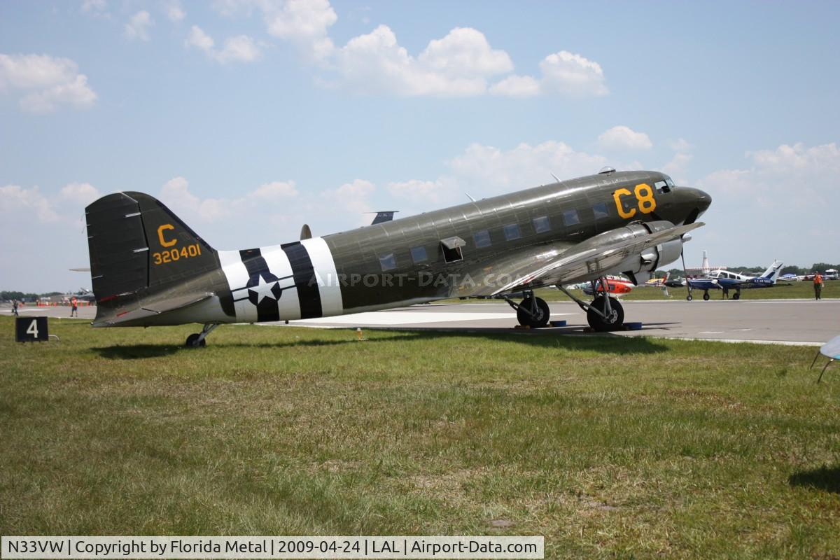 N33VW, 1943 Douglas DC3C-S1C3G (C-47A) C/N 20401, C-47