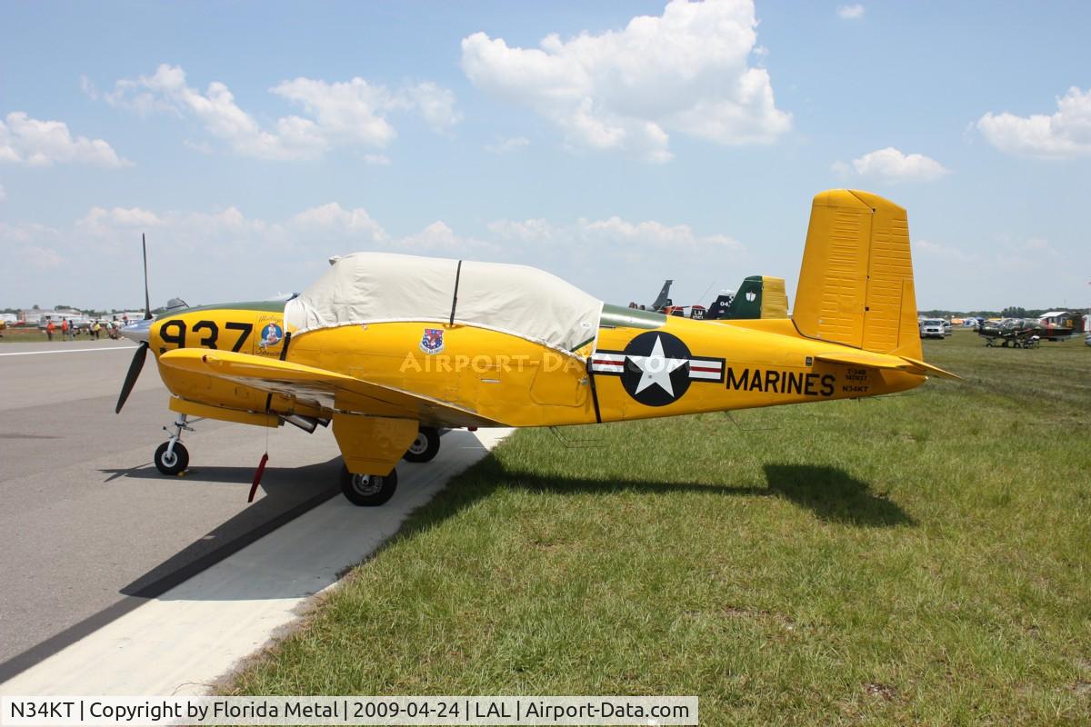 N34KT, 1956 Beech D-45 Mentor C/N BG-271, T-34 Mentor