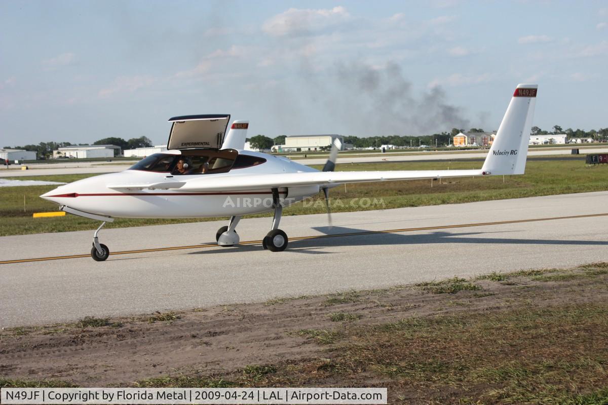 N49JF, 1997 Velocity Velocity RG C/N DMO051, Velocity RG