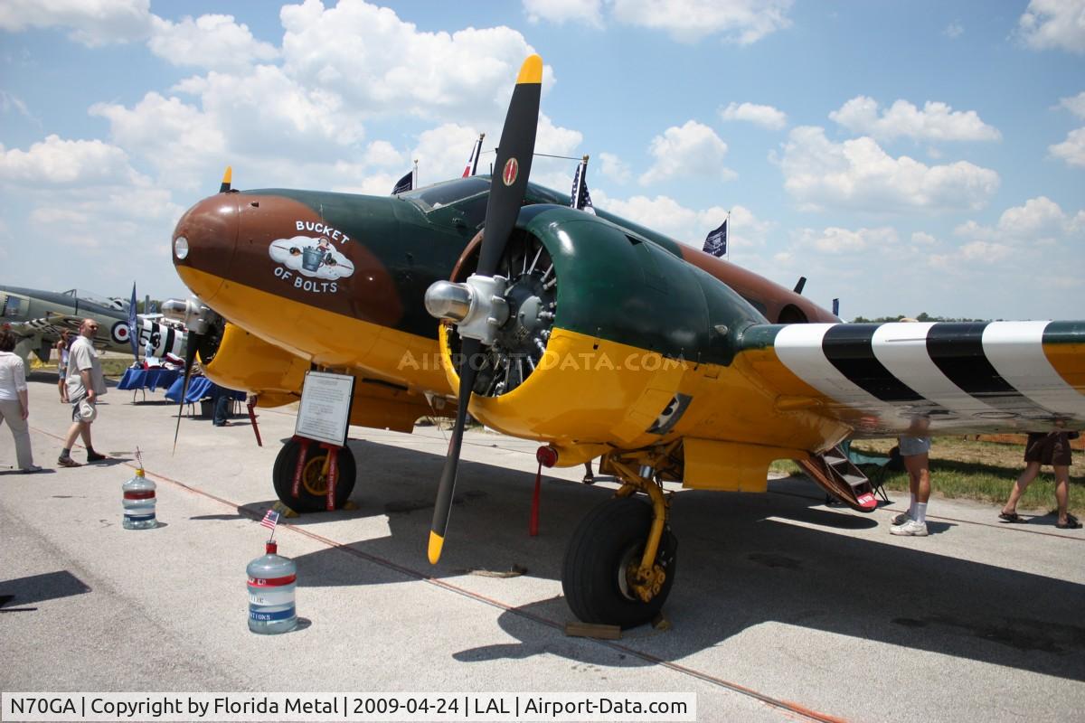 N70GA, 1946 Beech D18S C/N A-177, Beech C-45