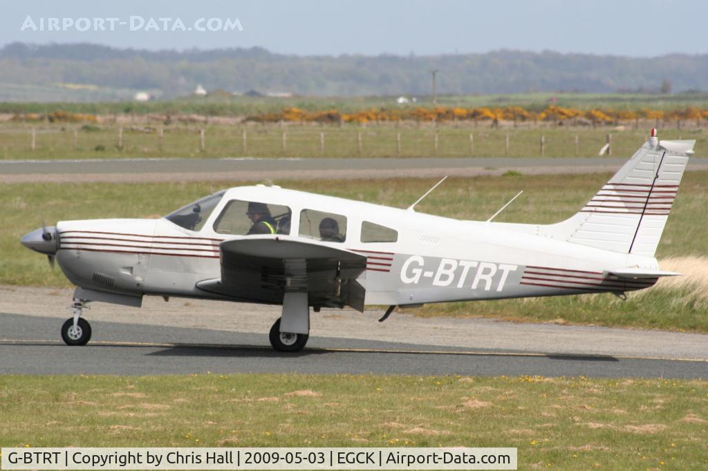G-BTRT, 1975 Piper PA-28R-200 Cherokee Arrow C/N 28R-7535270, P F A fly-in at Caernarfon