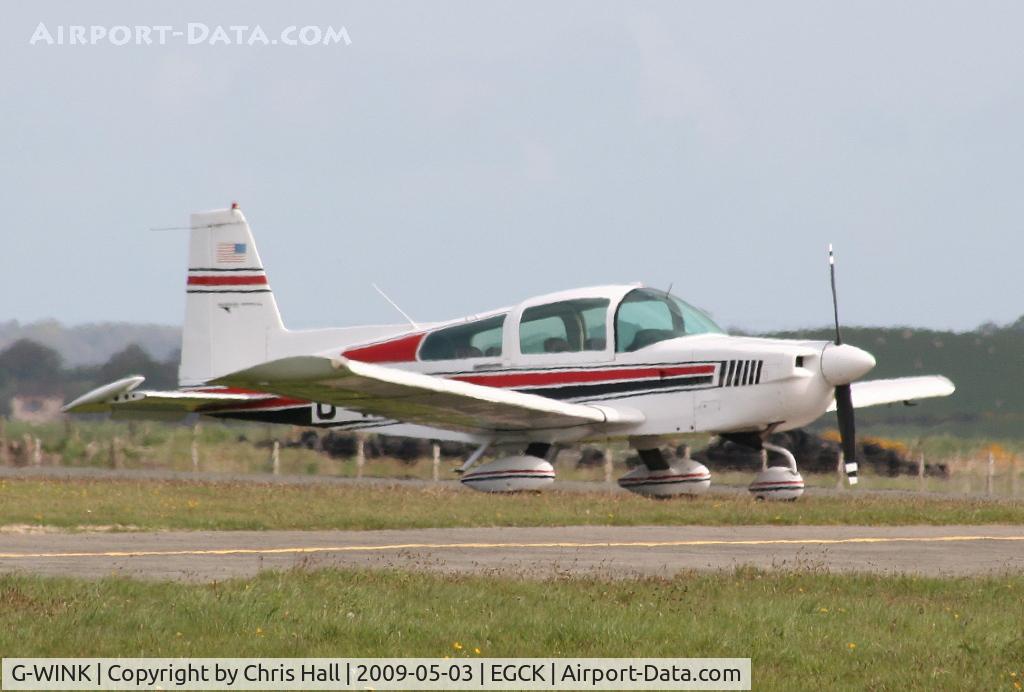 G-WINK, 1976 Grumman American AA-5B Tiger C/N AA5B-0327, P F A fly-in at Caernarfon