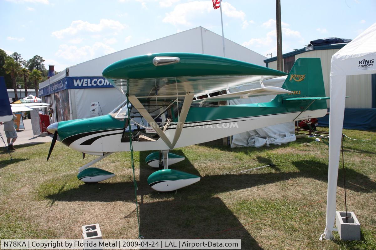 N78KA, 2008 Kitfox Aircraft Super Sport C/N KA0706002, Kitfox Super Sport