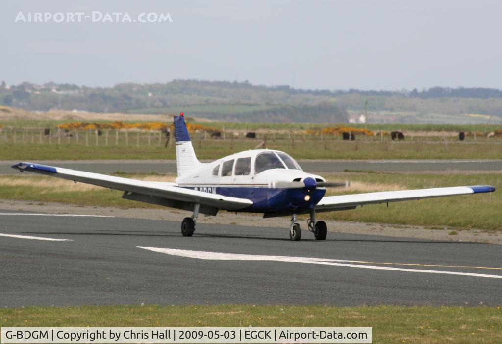 G-BDGM, 1974 Piper PA-28-151 Cherokee Warrior C/N 28-7415165, P F A fly-in at Caernarfon