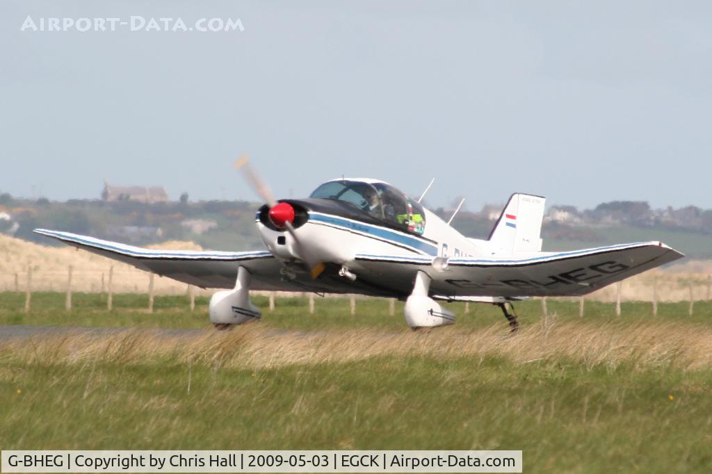 G-BHEG, 1964 SAN Jodel D-150 Mascaret C/N 46, P F A fly-in at Caernarfon