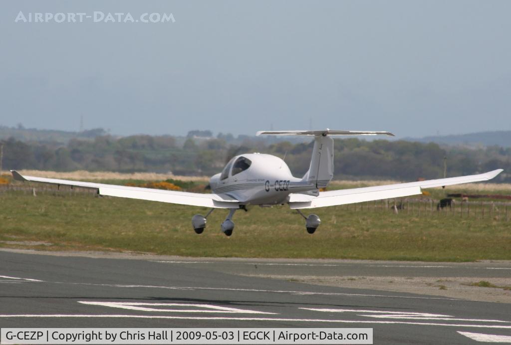 G-CEZP, 2008 Diamond DA-40D Diamond Star C/N D4.342, P F A fly-in at Caernarfon