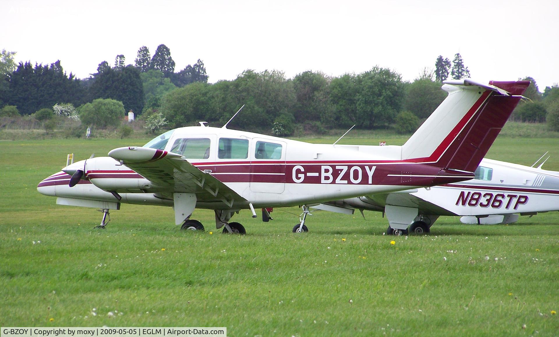 G-BZOY, 1979 Beech 76 Duchess C/N ME-144, Beech 76 at White Waltham