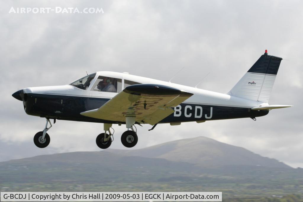 G-BCDJ, 1968 Piper PA-28-140 Cherokee C/N 28-24276, P F A fly-in at Caernarfon