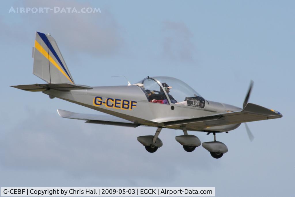 G-CEBF, 2006 Aerotechnik EV-97A Eurostar C/N PFA 315A-14525, P F A fly-in at Caernarfon