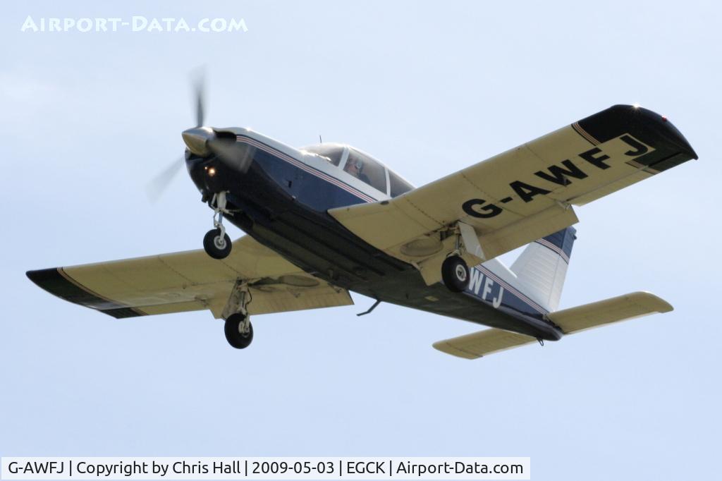G-AWFJ, 1968 Piper PA-28R-180 Cherokee Arrow C/N 28R-30688, P F A fly-in at Caernarfon