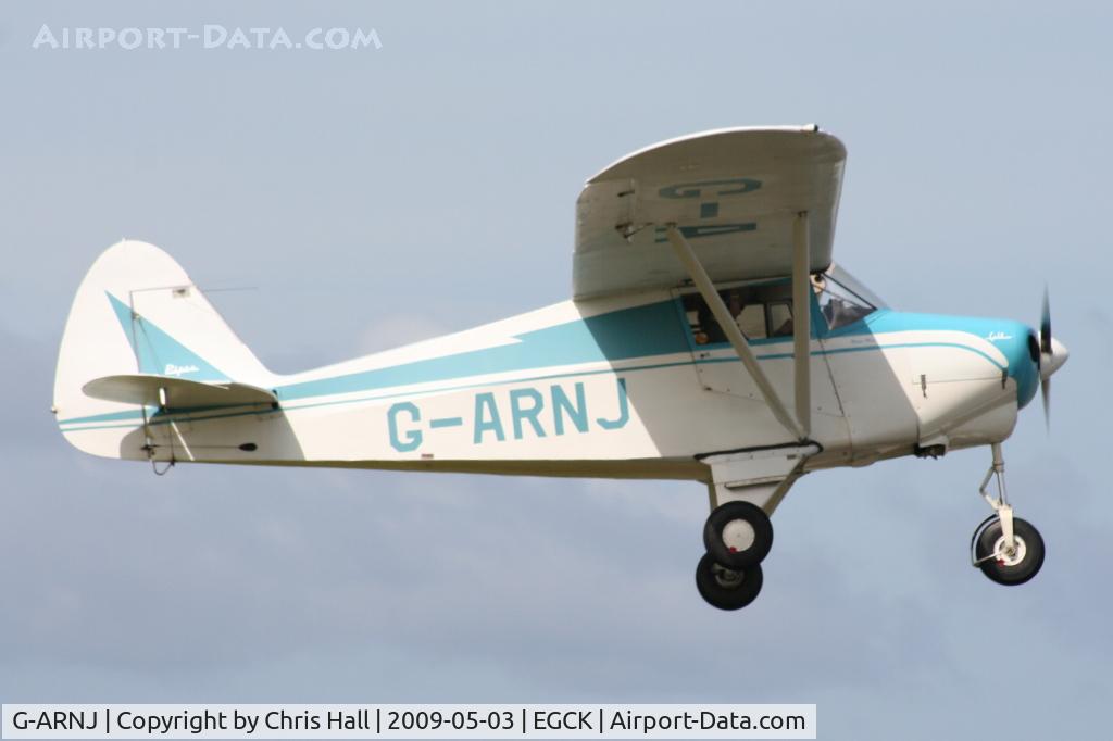 G-ARNJ, 1961 Piper PA-22-108 Colt Colt C/N 22-8587, P F A fly-in at Caernarfon