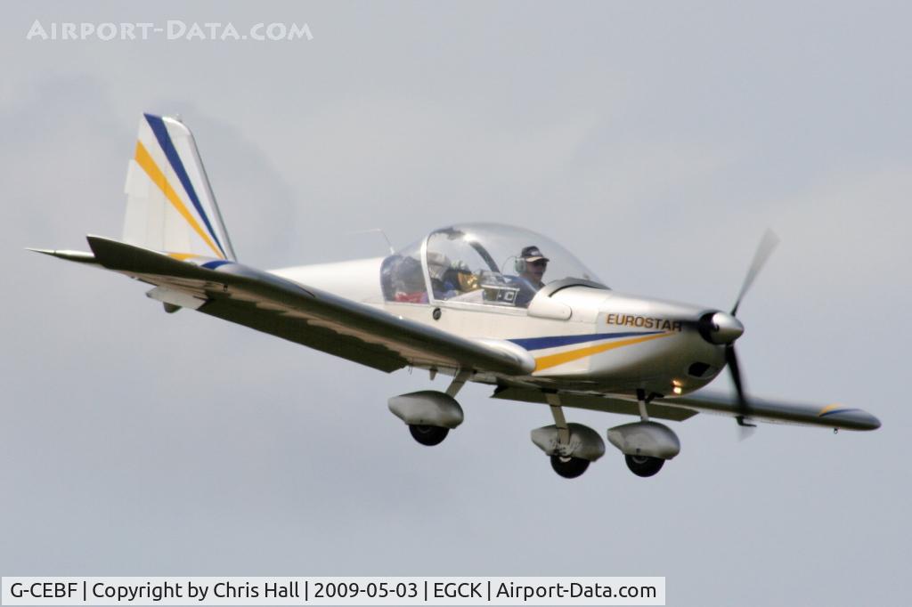G-CEBF, 2006 Aerotechnik EV-97A Eurostar C/N PFA 315A-14525, P F A fly-in at Caernarfon