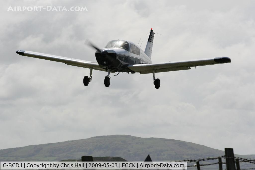 G-BCDJ, 1968 Piper PA-28-140 Cherokee C/N 28-24276, P F A fly-in at Caernarfon