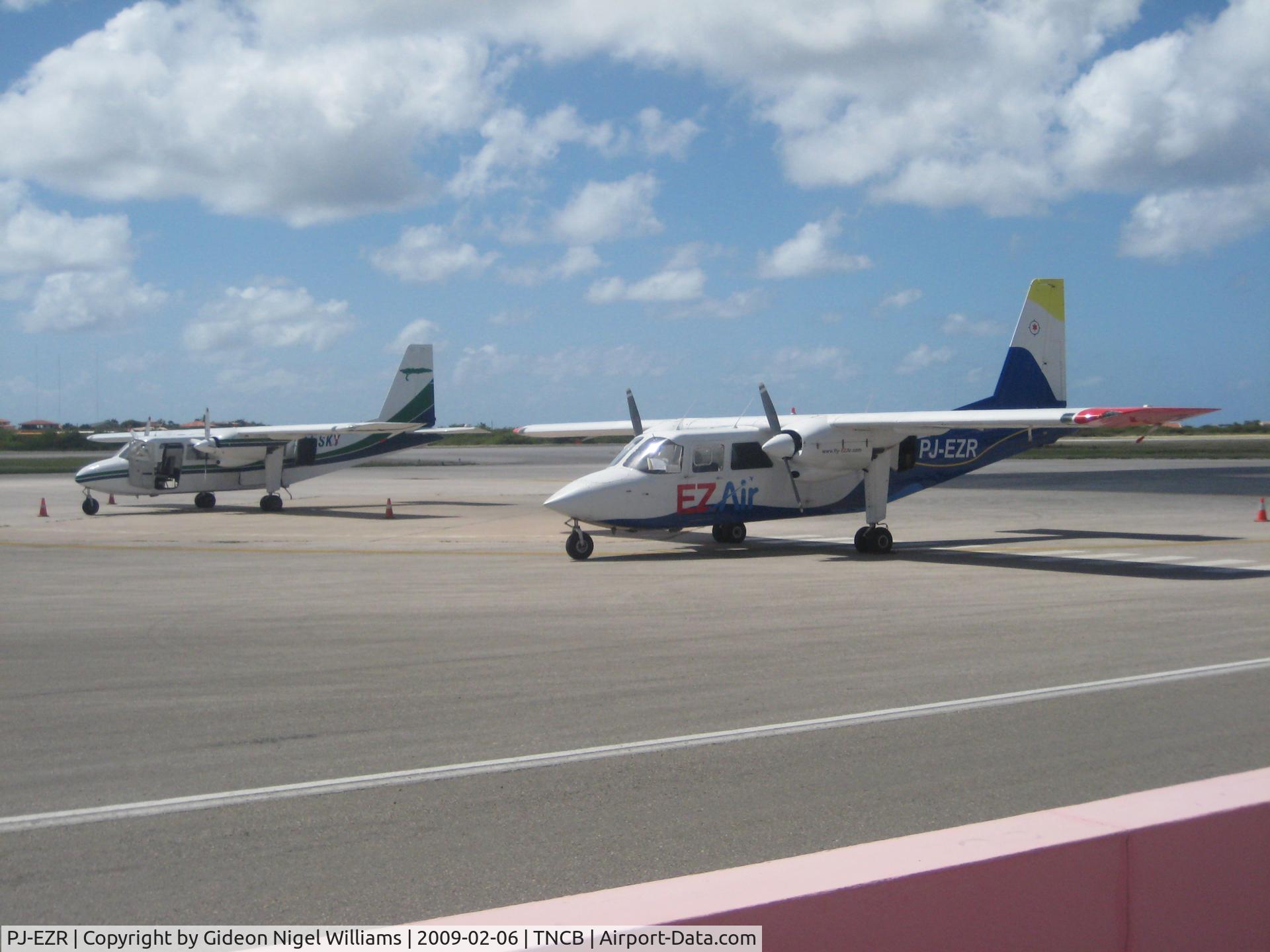 PJ-EZR, 1977 Britten-Norman BN-2A-26 Islander C/N 592, Along with another BN2