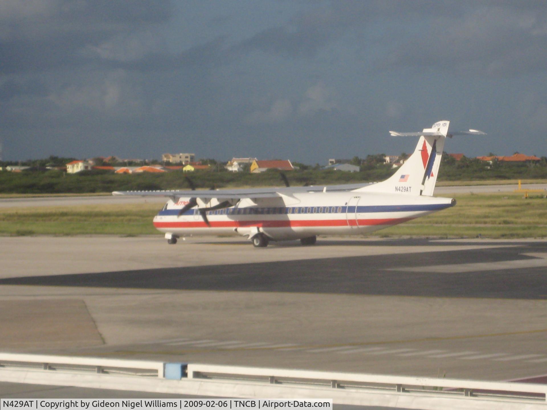 N429AT, 1994 ATR 72-212 C/N 429, Ready for takeoff