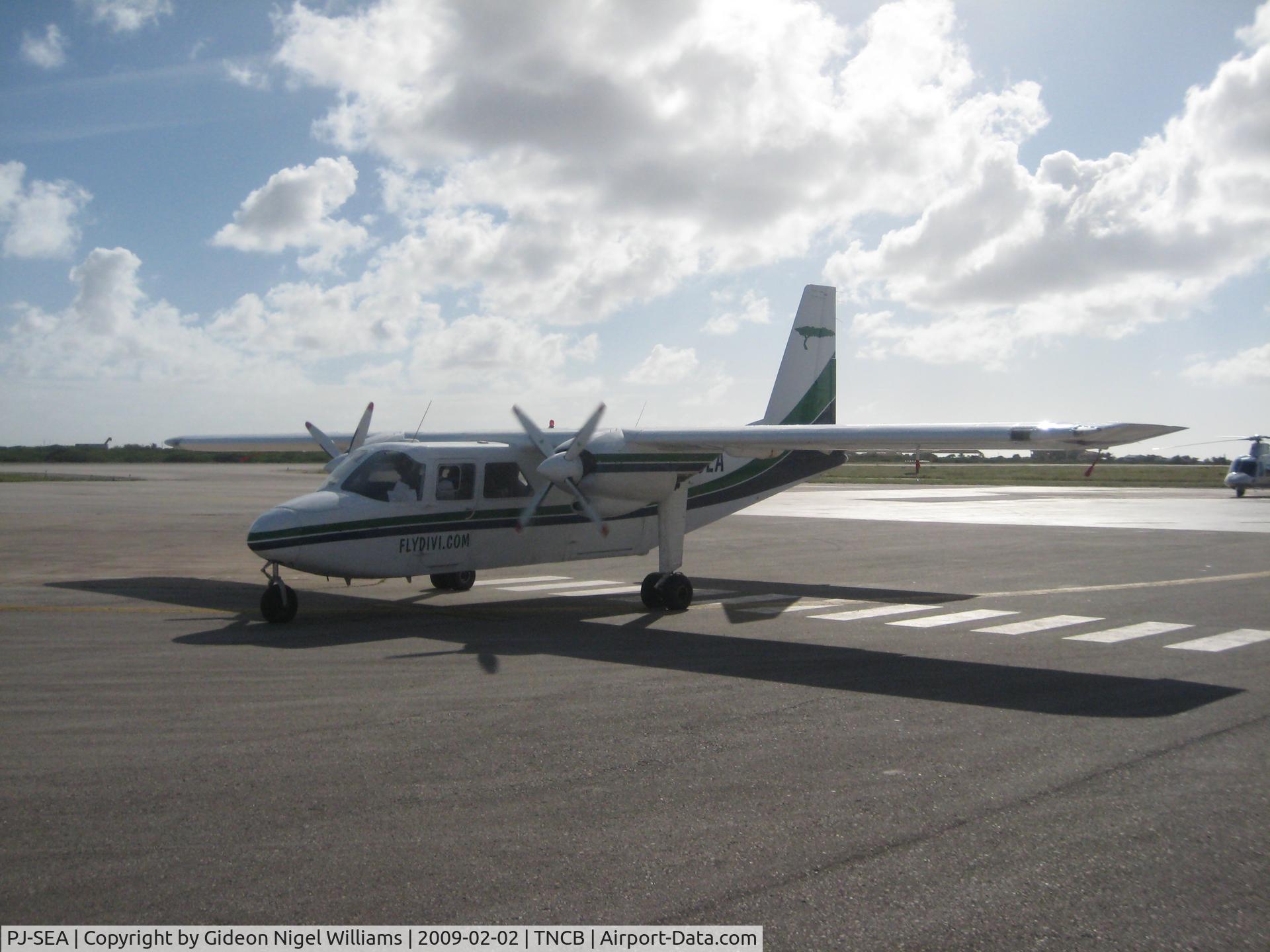 PJ-SEA, Britten-Norman BN-2A-26 Islander C/N 311, Ready for start-up
