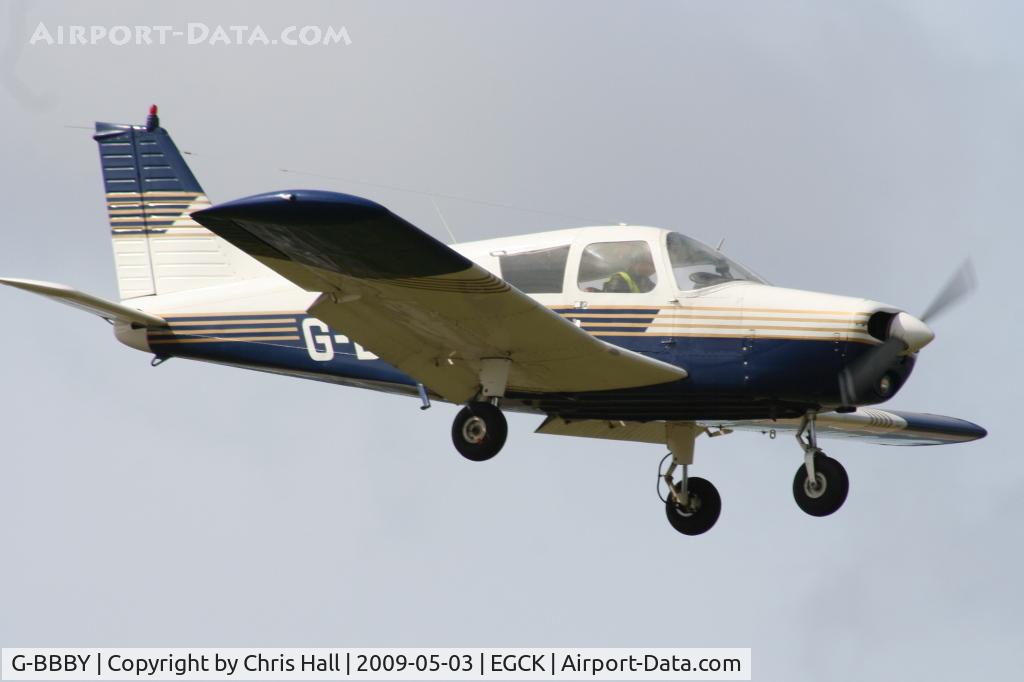 G-BBBY, 1973 Piper PA-28-140 Cherokee C/N 28-7325533, P F A fly-in at Caernarfon