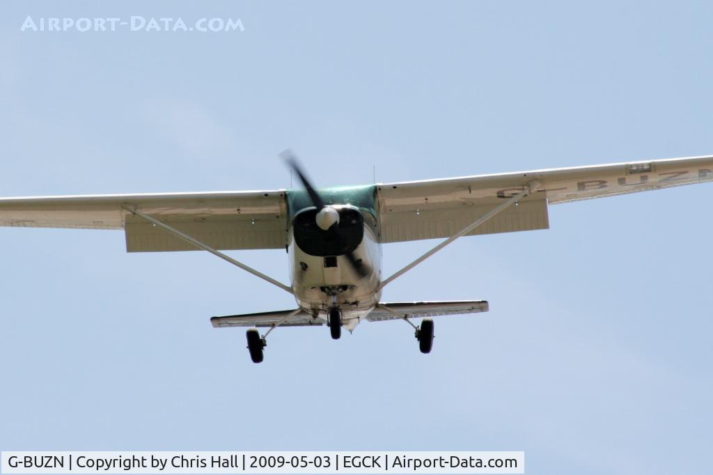 G-BUZN, 1967 Cessna 172H C/N 17256056, P F A fly-in at Caernarfon
