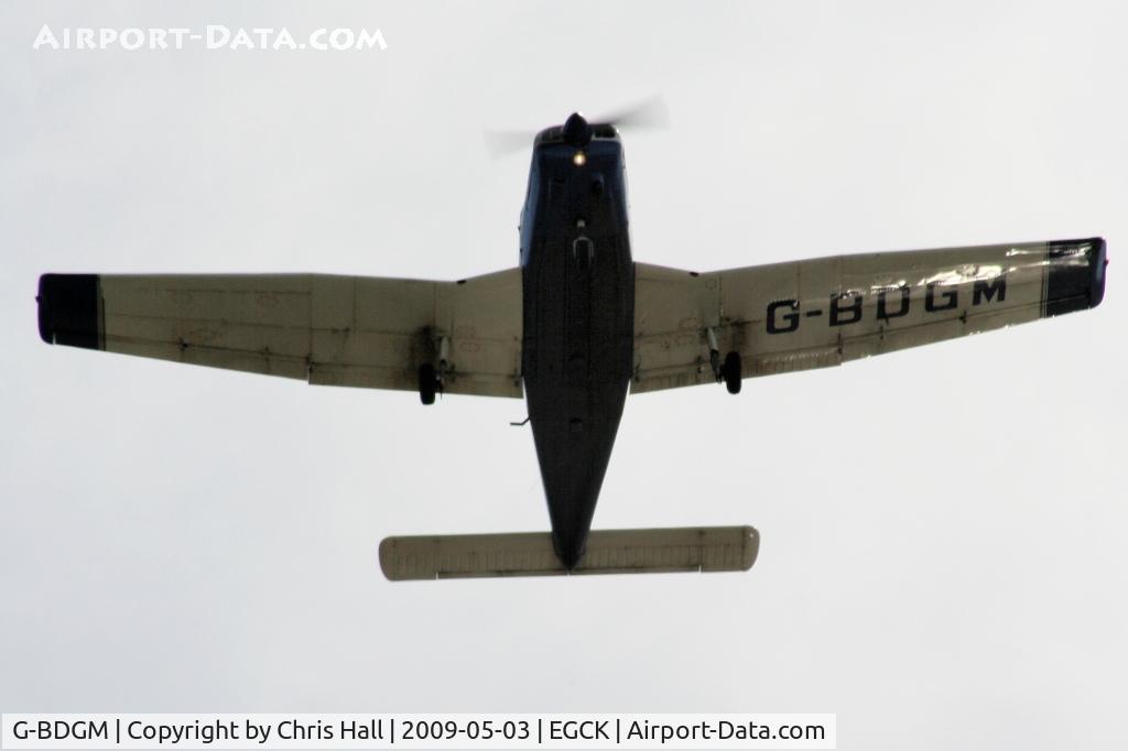 G-BDGM, 1974 Piper PA-28-151 Cherokee Warrior C/N 28-7415165, P F A fly-in at Caernarfon