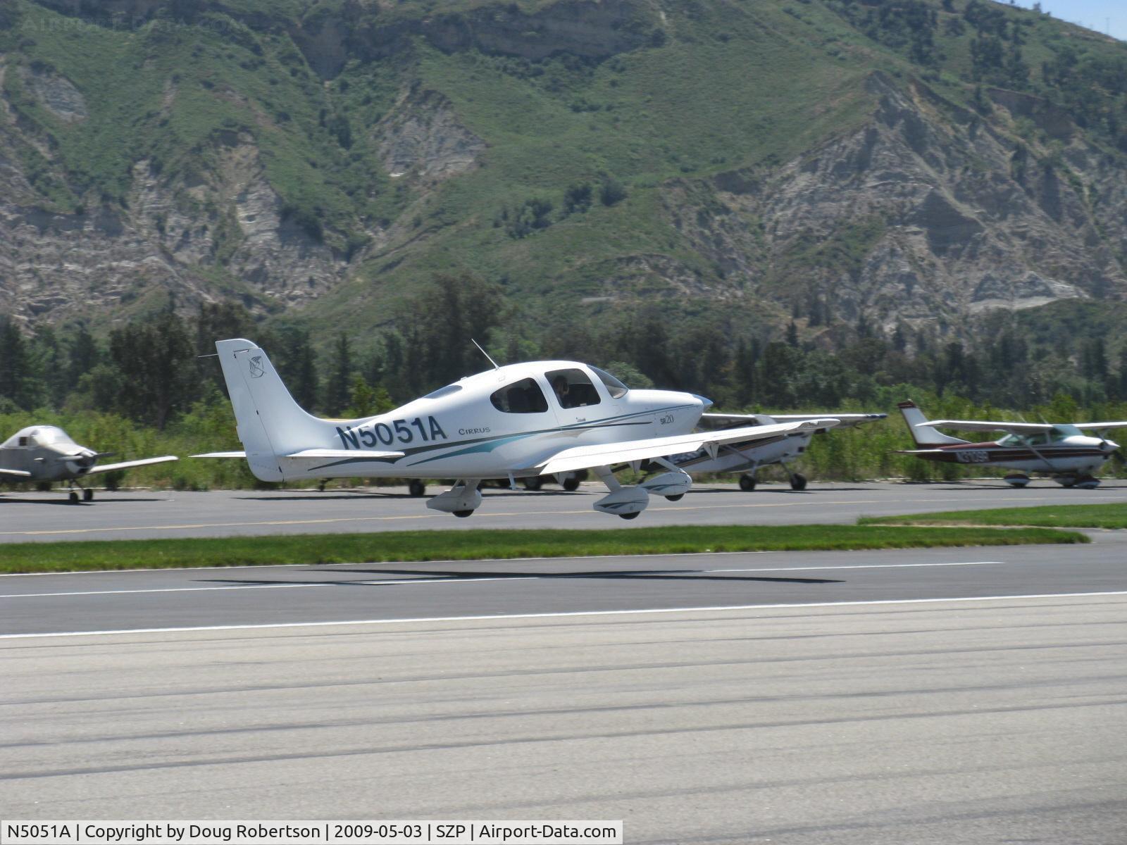 N5051A, 2004 Cirrus SR20 C/N 1419, 2004 Cirrus SR20, Continental IO-360-ES 200 Hp, takeoff Rwy 22