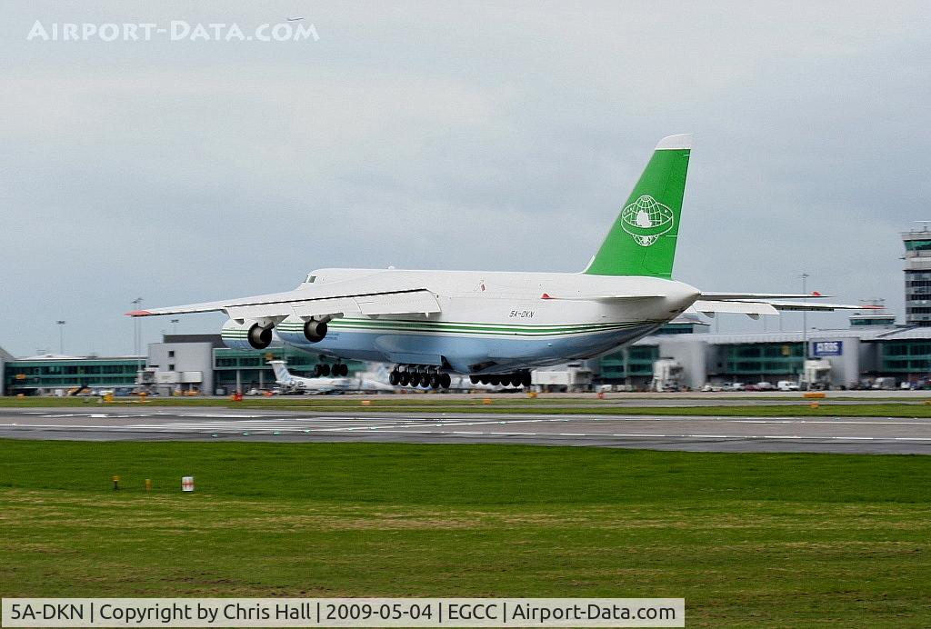 5A-DKN, 1994 Antonov An-124-100 Ruslan C/N 19530502762, Libyan Air Cargo
