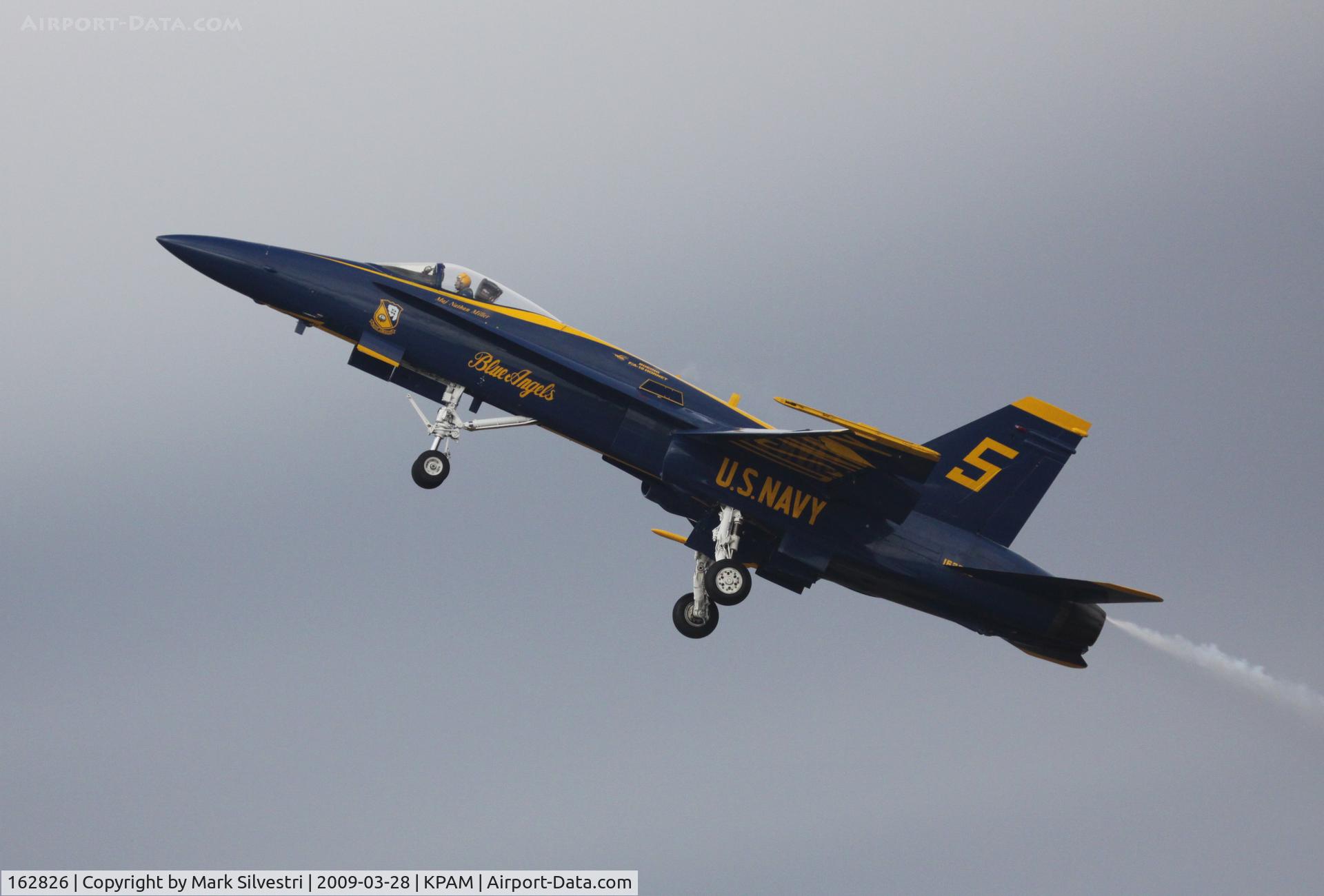 162826, McDonnell Douglas F/A-18A Hornet C/N 0338/A282, 2009 Tyndall AFB Airshow