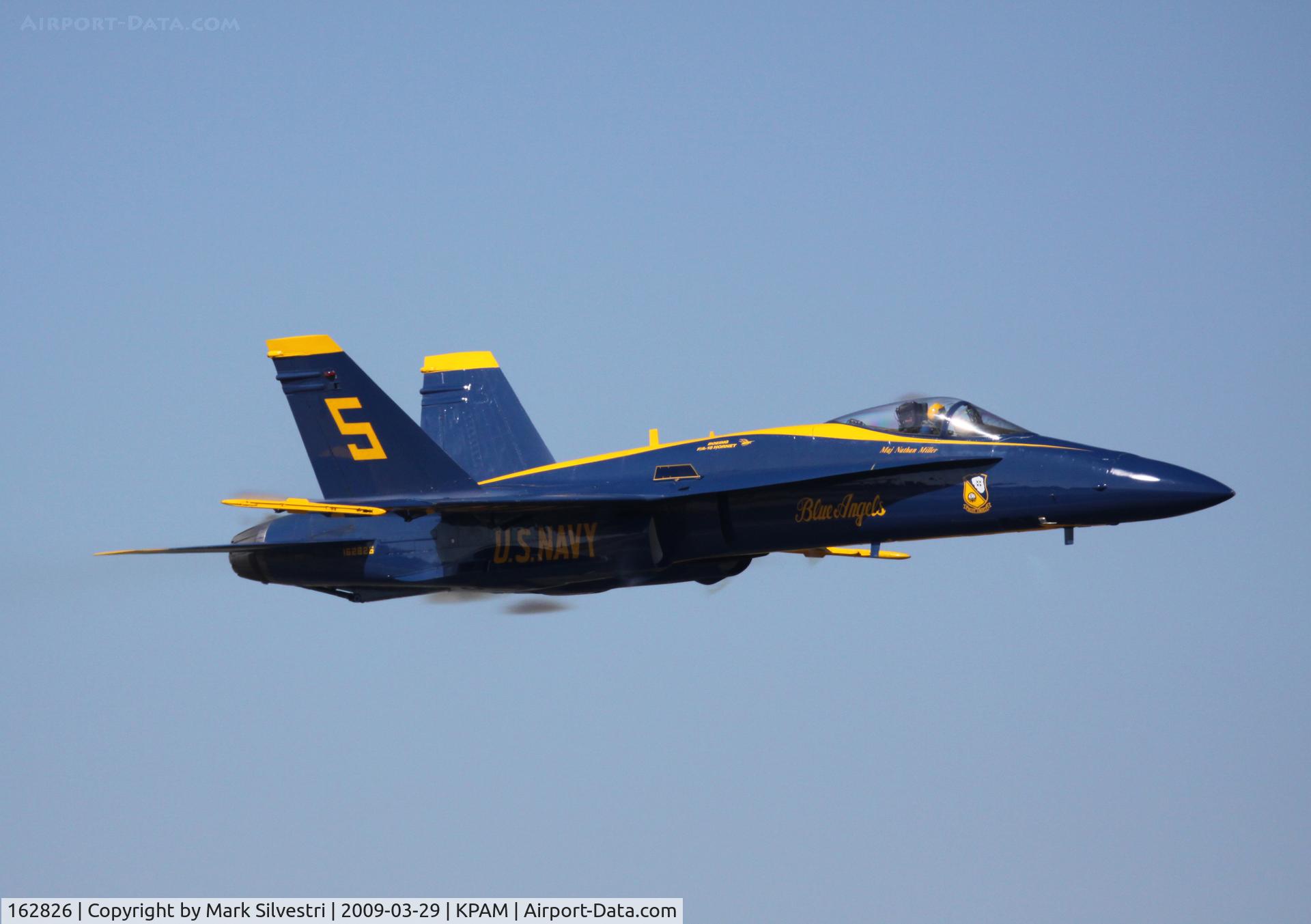 162826, McDonnell Douglas F/A-18A Hornet C/N 0338/A282, 2009 Tyndall AFB Airshow