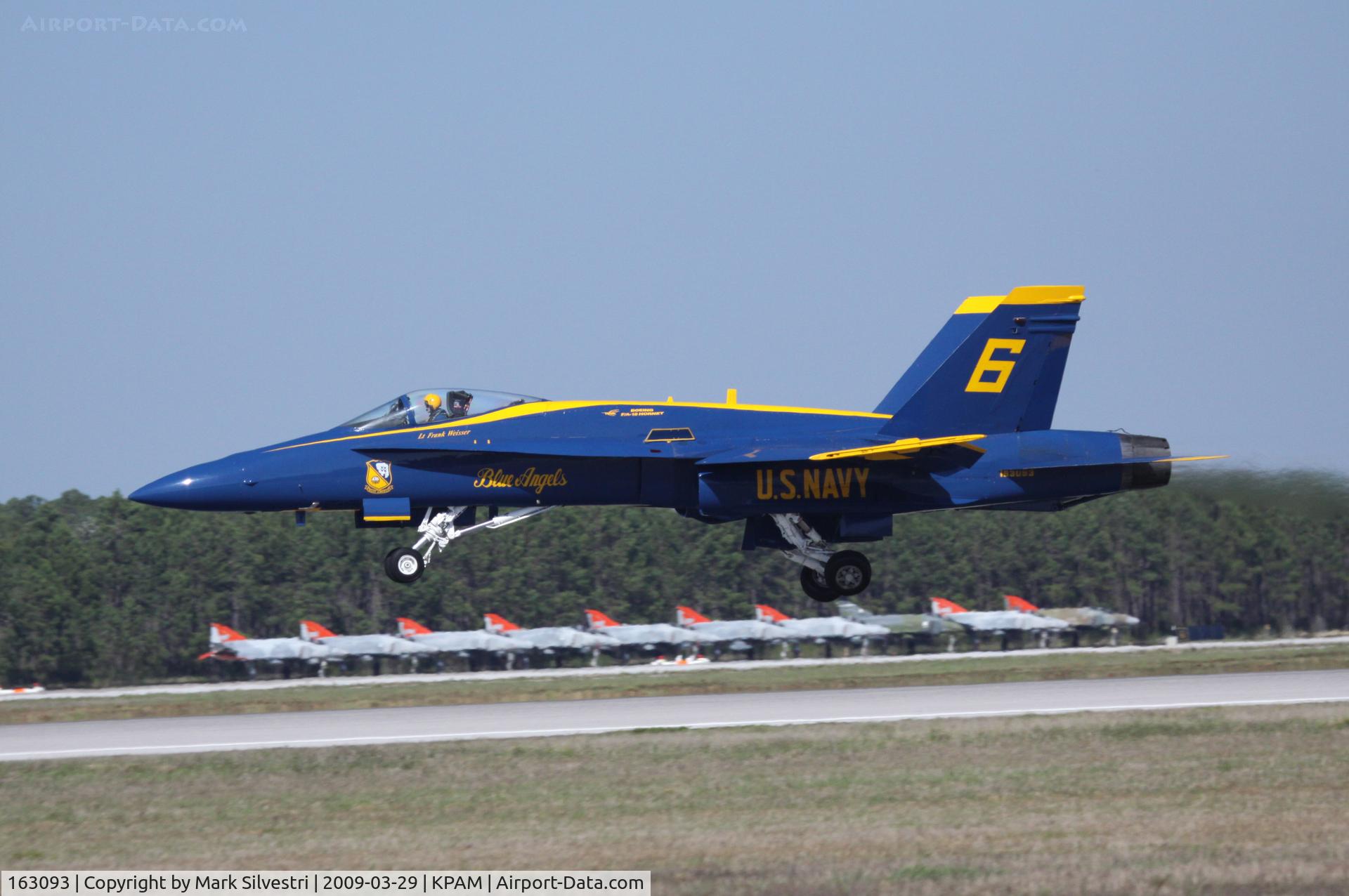 163093, McDonnell Douglas F/A-18A Hornet C/N 0475/A391, 2009 Tyndall AFB Airshow