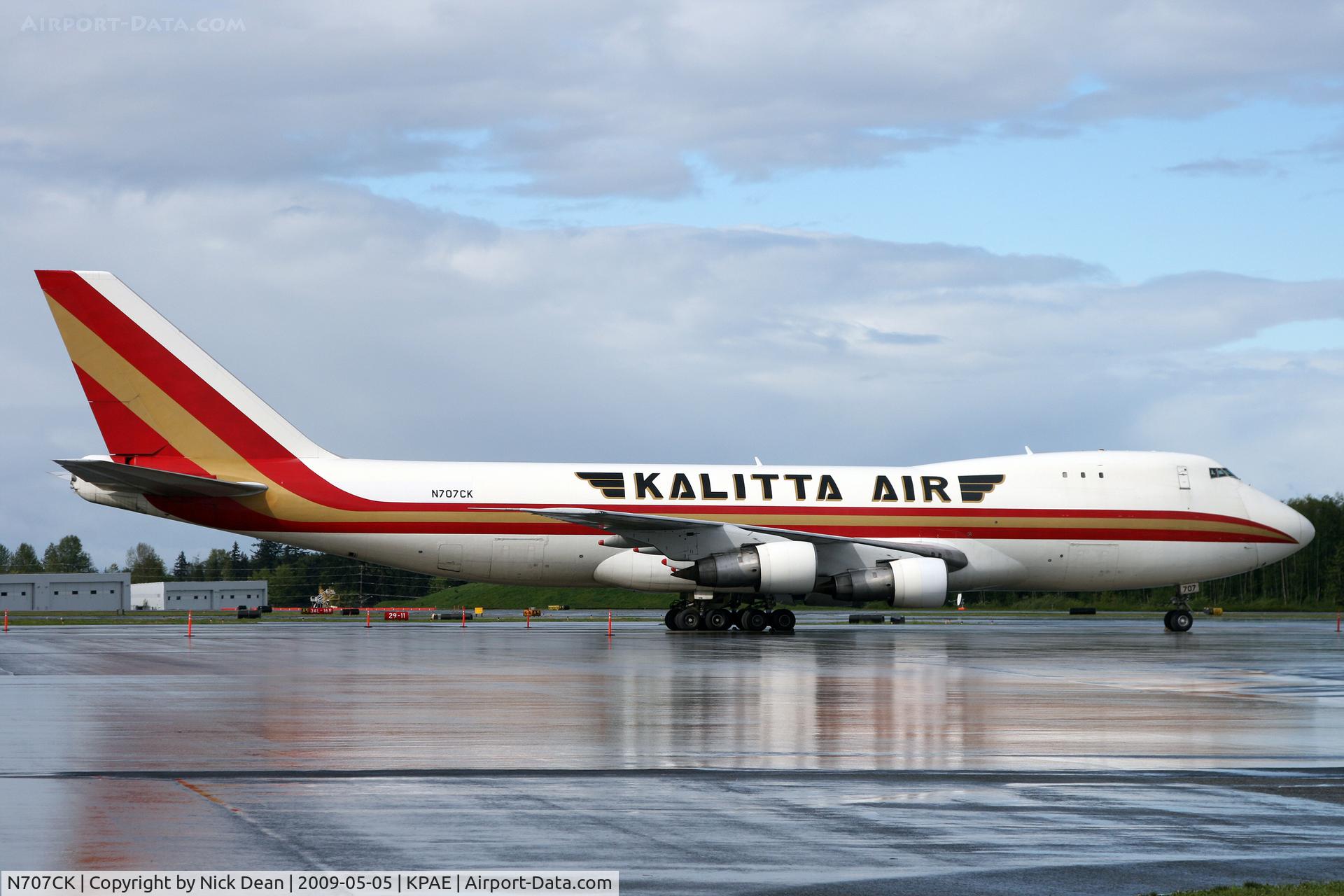 N707CK, 1979 Boeing 747-246F C/N 21681, KPAE