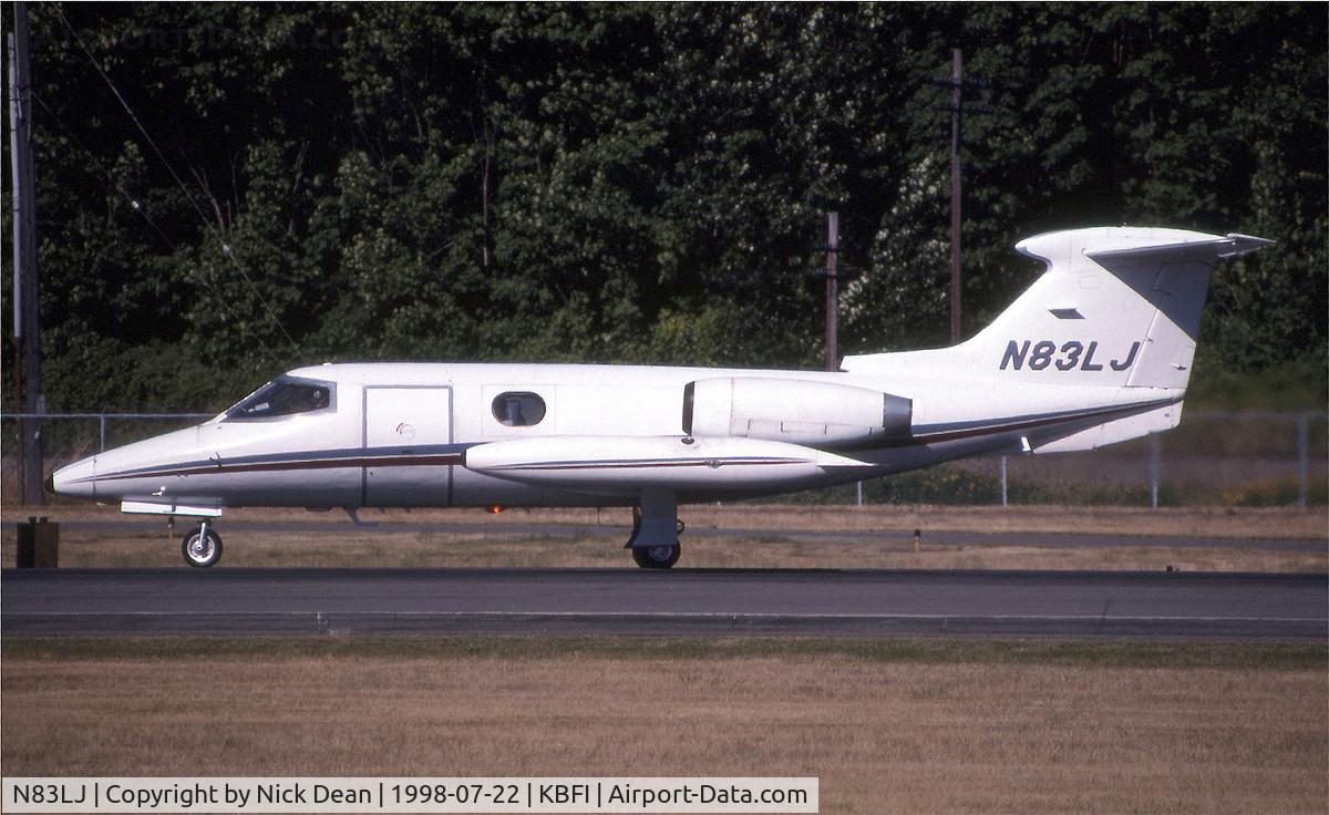 N83LJ, 1965 Learjet Inc 23 C/N 23-076, KBFI