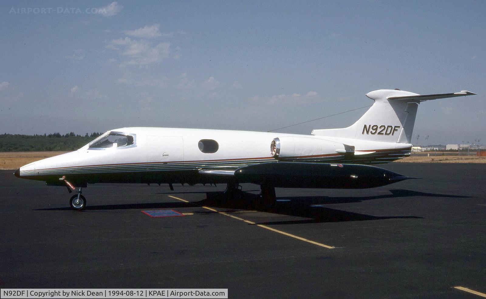 N92DF, 1966 Learjet 24XR C/N 24XR-117, KPAE