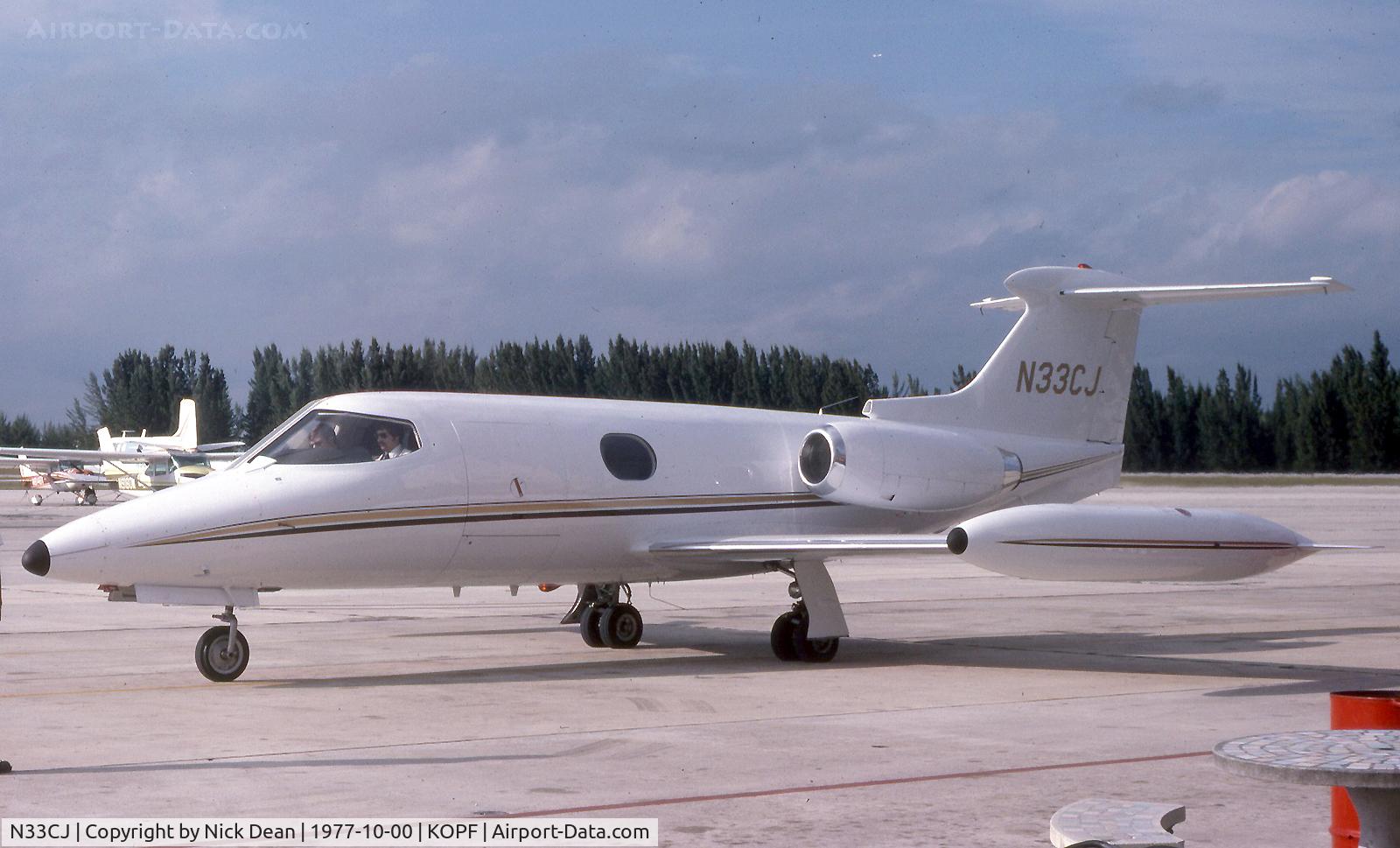 N33CJ, 1966 Learjet 24 C/N 24-130, KOPF
