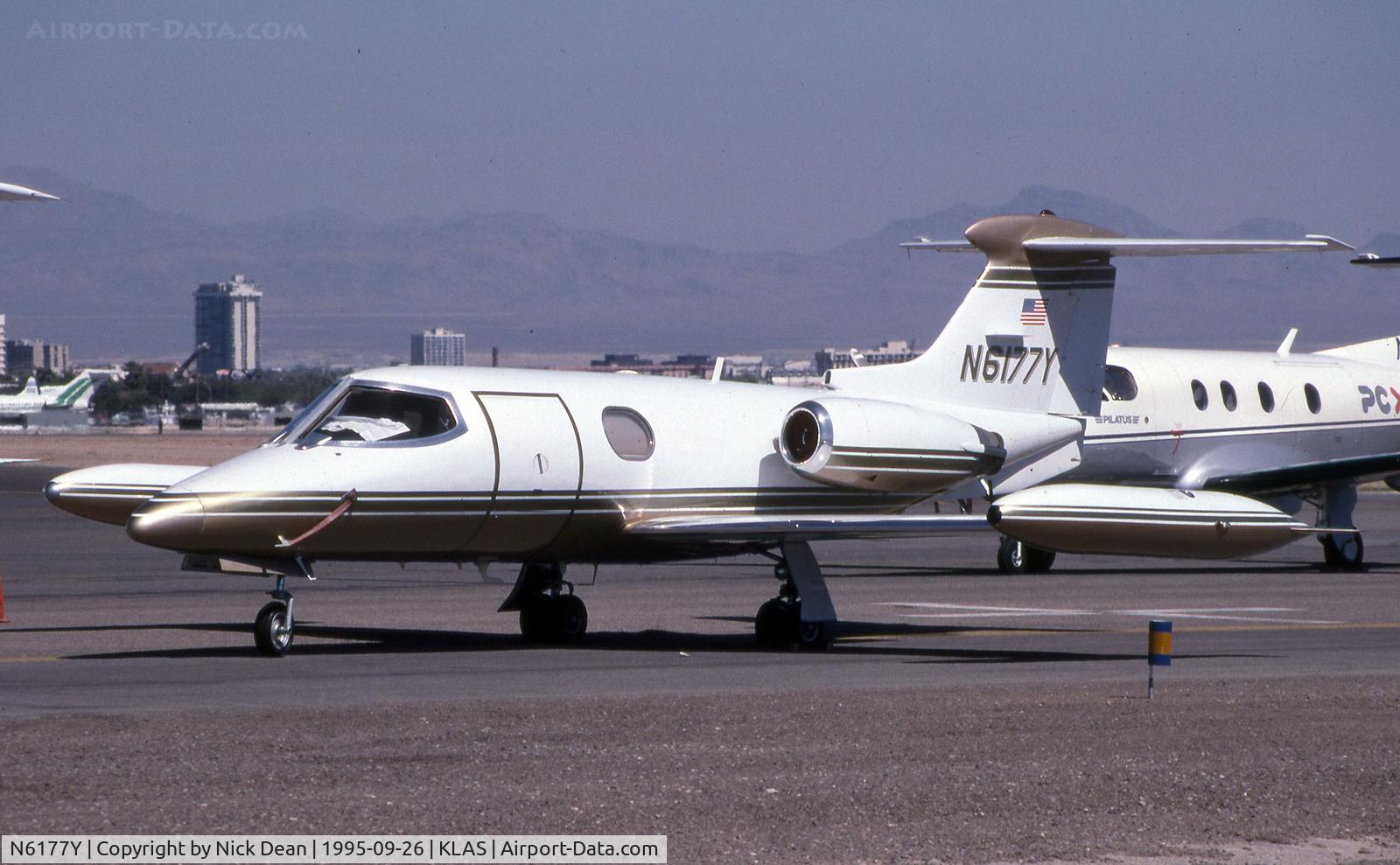 N6177Y, 1967 Learjet Inc 24 C/N 151, KLAS