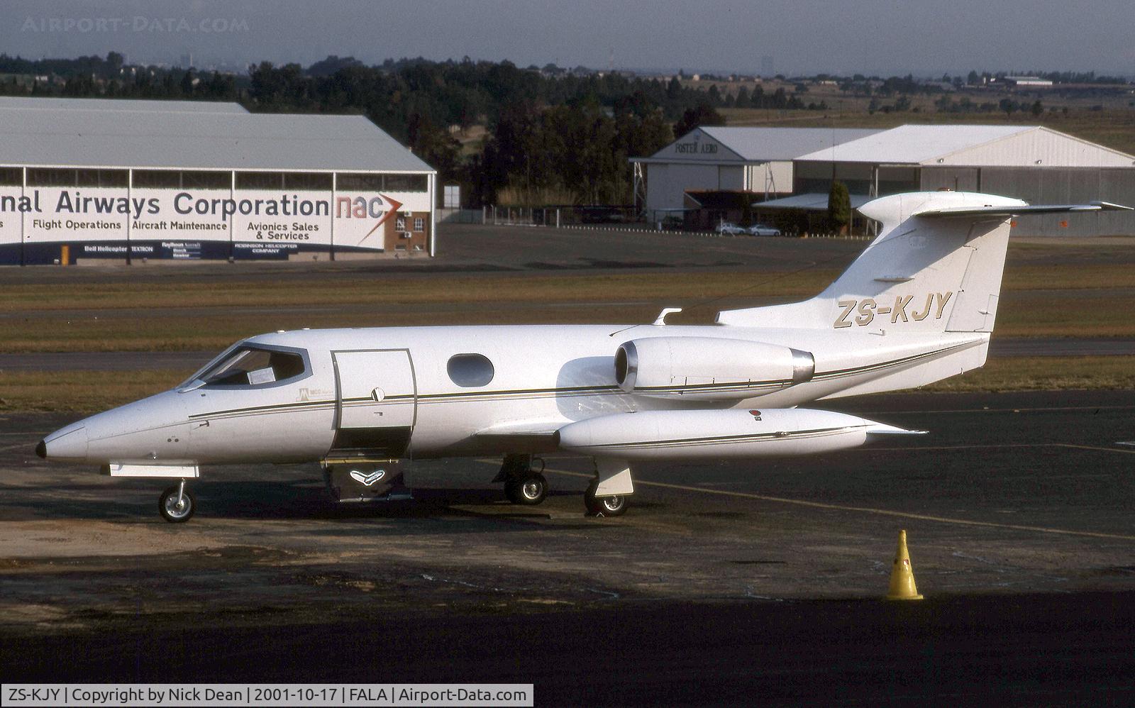 ZS-KJY, 1968 Learjet 24 C/N 24-165, FALA