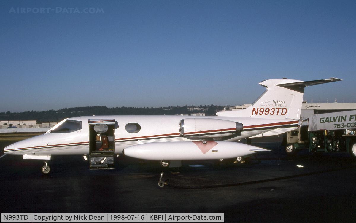N993TD, 1968 Learjet 24 C/N 166, KBFI