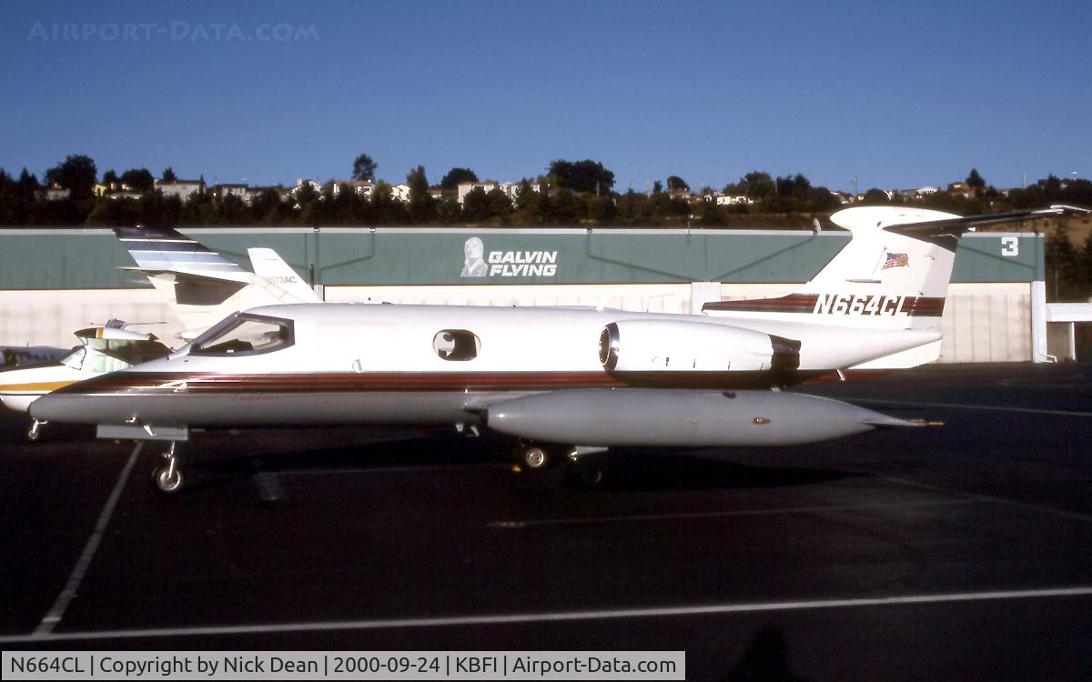 N664CL, 1968 Learjet Inc 24 C/N 167, KBFI