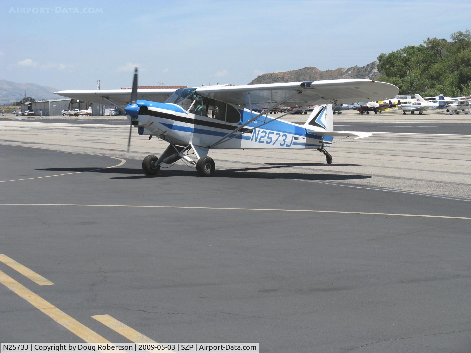 N2573J, 1979 Piper PA-18-150 Super Cub C/N 18-7909132, 1979 Piper PA-18-150 SUPER CUB, Lycoming O-320 150 Hp, taxi