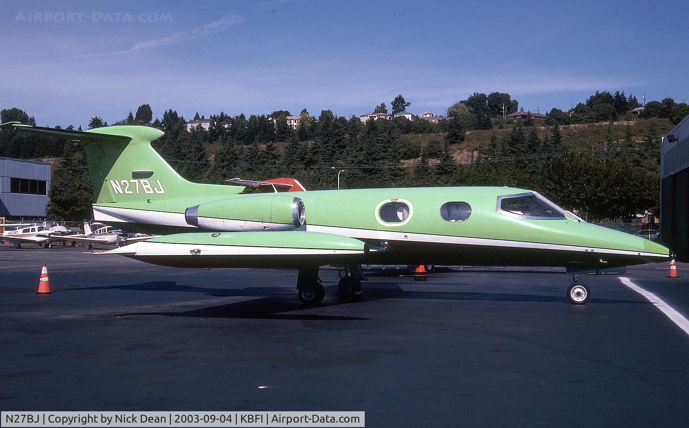 N27BJ, 1971 Learjet 24B C/N 227, KBFI