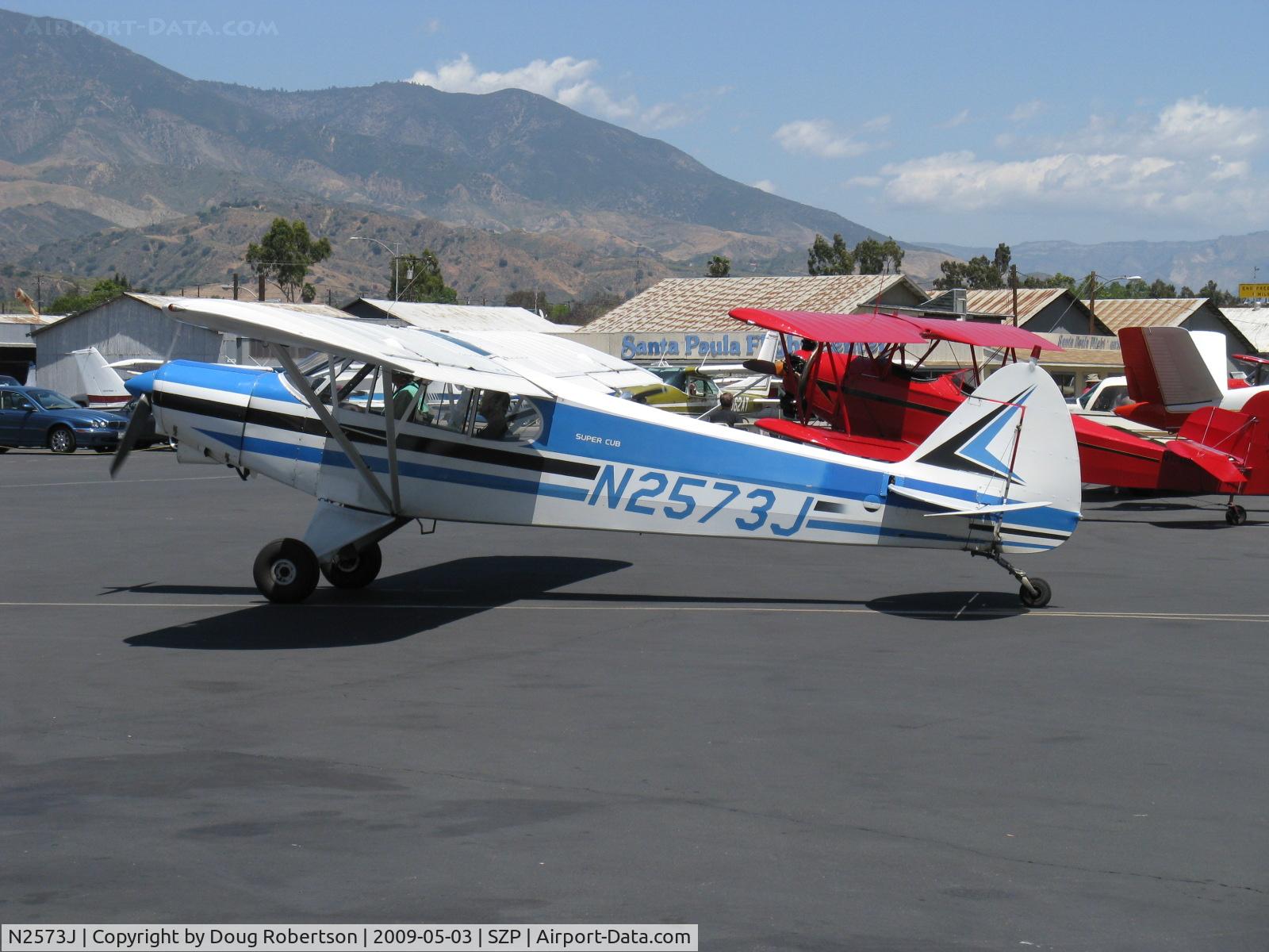 N2573J, 1979 Piper PA-18-150 Super Cub C/N 18-7909132, 1979 Piper PA-18-150 SUPER CUB, Lycoming O-320 150 Hp, taxi