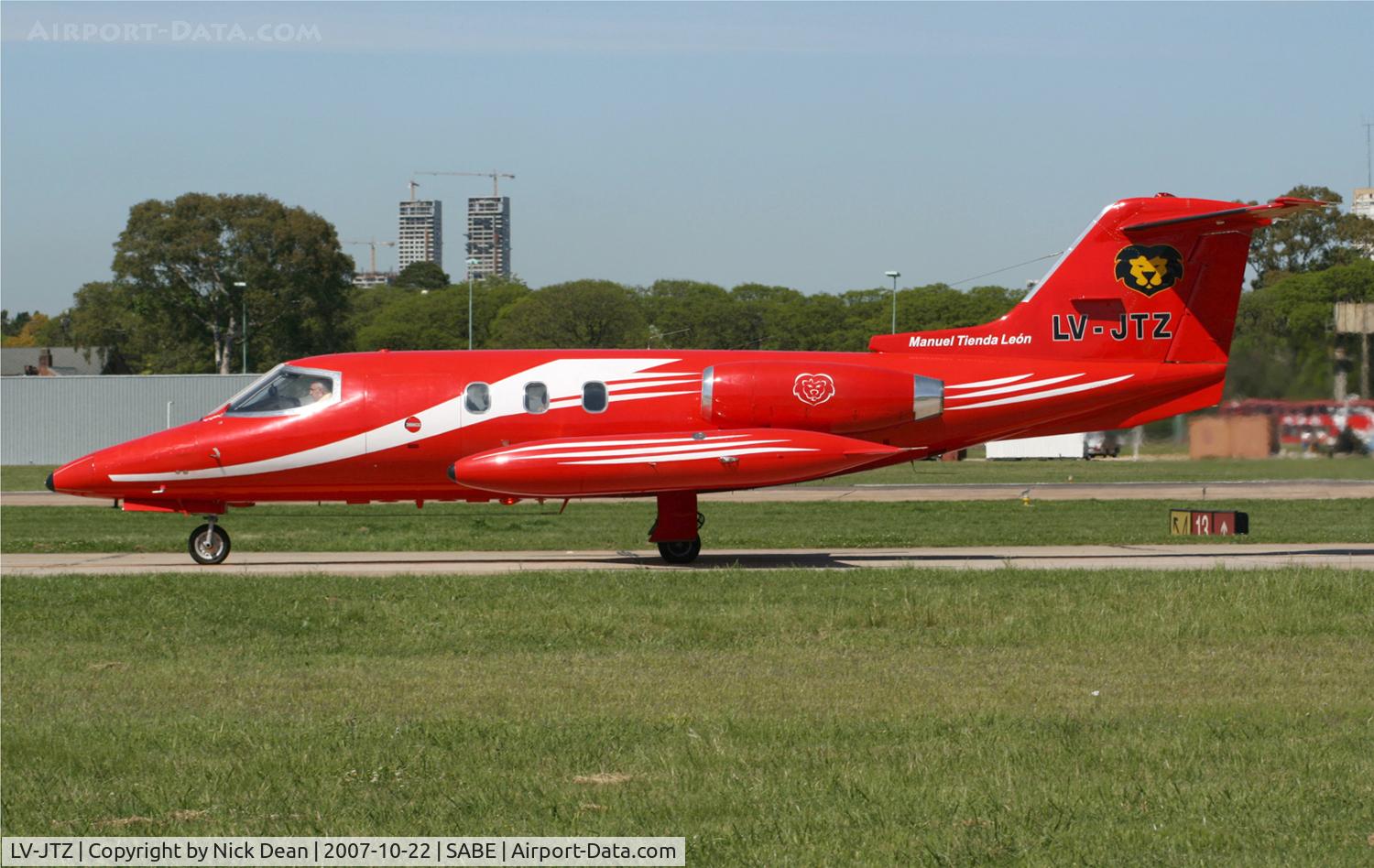 LV-JTZ, 1971 Learjet 24D C/N 24D-234, SABE