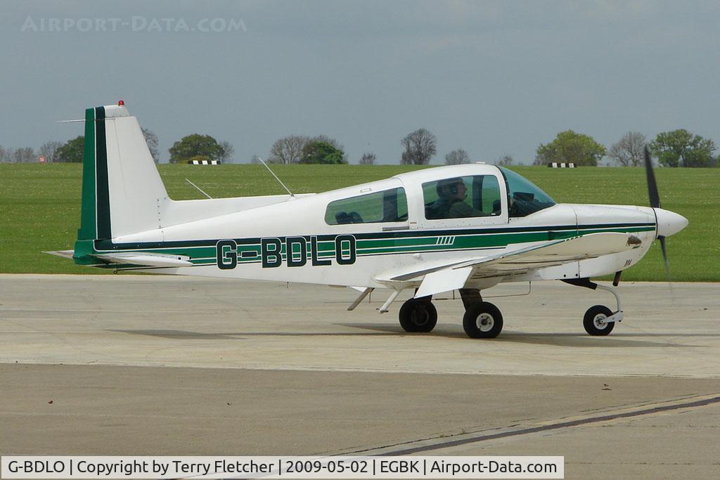 G-BDLO, 1975 Grumman American AA-5A Cheetah C/N AA5A-0026, Grumman AA-5A at Sywell