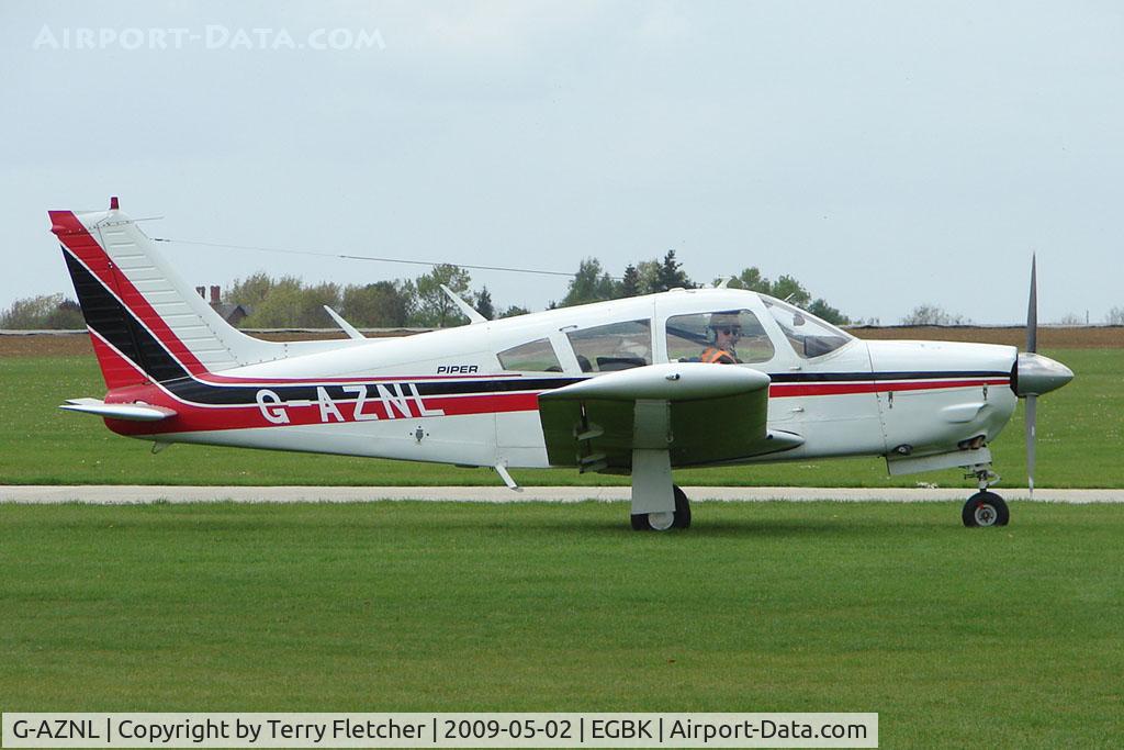 G-AZNL, 1971 Piper PA-28R-200-2 Cherokeee Arrow II C/N 28R-7235006, Piper PA-28R-200-2  at Sywell in May 2009
