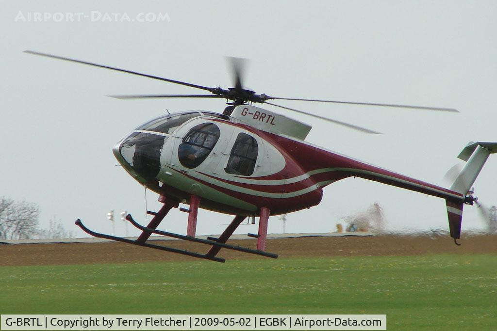 G-BRTL, 1989 McDonnell Douglas MD-500E (369E) C/N 0356E, Hughes 500 at Sywell
